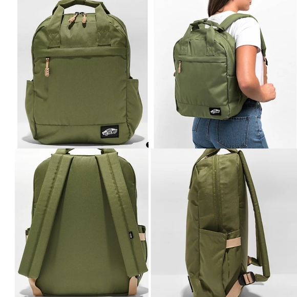 NEW! Vans Camden Loden Green Backpack NWT - Picture 14 of 16